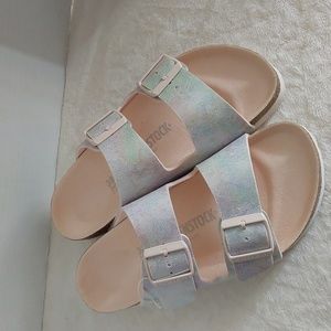 Birkenstock Arizona Women’s Vegan Microfiber Size L7 M5 Multicolor